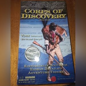 Lewis And Clark Corps Of Discovery. York. 1:6 Scale
